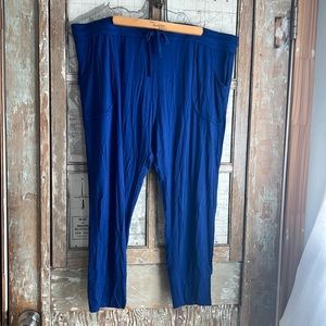 Kate Quinn Blue Bamboo pajama joggers